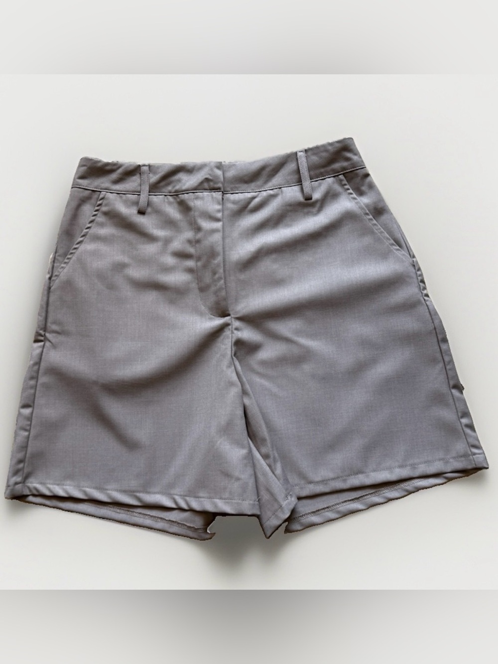 PrettyLittleThing Taupe Tailored High Waist Shorts Size 8